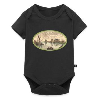 orsoy - Body à manches courtes Premium Bébé - noir - Devant