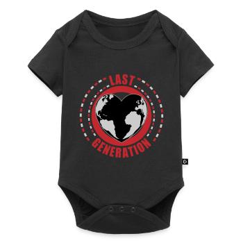 Last generation | Colors changeable - Baby Premium short-sleeve bodysuit - black - Front