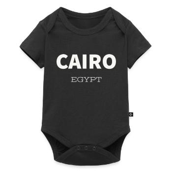 Cairo - Baby Premium short-sleeve bodysuit - black - Front