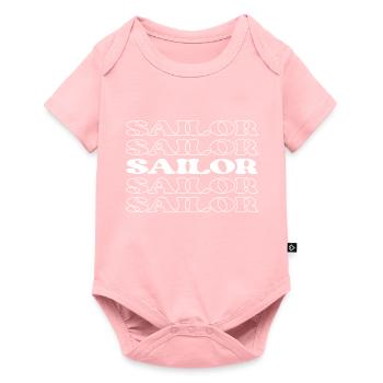 Sailor Mariner Seaman Shipman Seafarer - Baby Premium short-sleeve bodysuit - rose - Front
