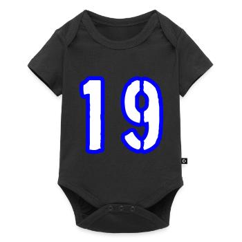 19 Number Symbol - Baby Premium short-sleeve bodysuit - black - Front