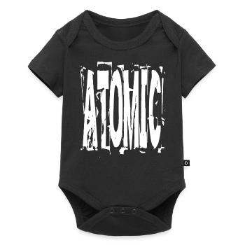 Atomic - Baby Premium short-sleeve bodysuit - black - Front