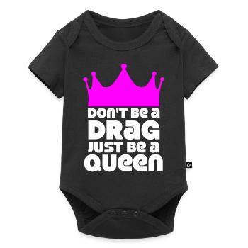 Drag Queen Gift Transsexual Pride LGBT Gender - Body à manches courtes Premium Bébé - noir - Devant