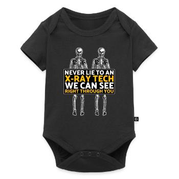 Radiology Xray Rad Tech Pharmacy Tech Phlebotomist - Baby Premium short-sleeve bodysuit - black - Front