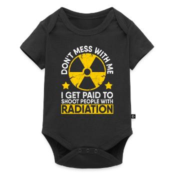 Radiology Xray Rad Tech Pharmacy Tech Phlebotomist - Baby Premium short-sleeve bodysuit - black - Front