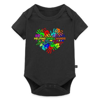 Physical Therapist Speech and Massage Therapy Chir - Baby Premium Kurzarmbody - Schwarz - Vorne