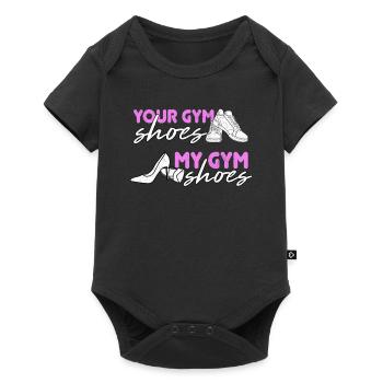 Ballet Ballerine Pole Dancer Line Dance Tap Dance - Body à manches courtes Premium Bébé - noir - Devant
