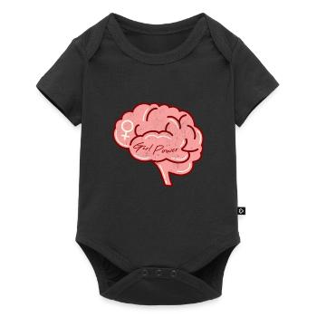 Feminist Feminism Women Empowerment Gender Girls - Baby Premium short-sleeve bodysuit - black - Front