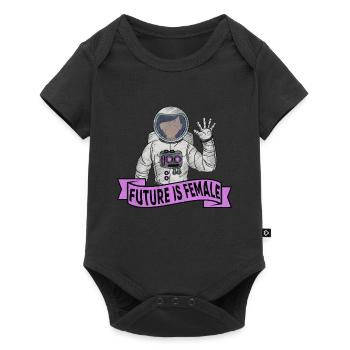 Feminist Feminism Women Empowerment Gender Girls - Baby Premium short-sleeve bodysuit - black - Front