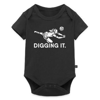 Digging It. Volleyball Dig Block Serve Team Sports - Baby Premium short-sleeve bodysuit - black - Front