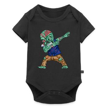 Monster Dabbing Zombie Danses Dab Scary Costume - Body à manches courtes Premium Bébé - noir - Devant