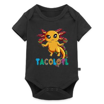 Axolotl Lurch dans le rôle de Taco Mexico Cinco de Mayo - Body à manches courtes Premium Bébé - noir - Devant