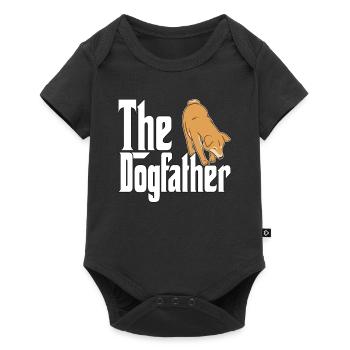 Shiba Inu Chien Papa Chien Père Chiens Papa Père Rott - Body à manches courtes Premium Bébé - noir - Devant