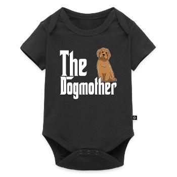 Labradoodle Chien Maman Chienne Chiens Maman - Body à manches courtes Premium Bébé - noir - Devant
