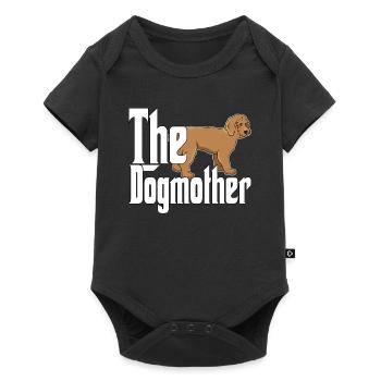 Labradoodle Chien Maman Chienne Chiens Maman - Body à manches courtes Premium Bébé - noir - Devant