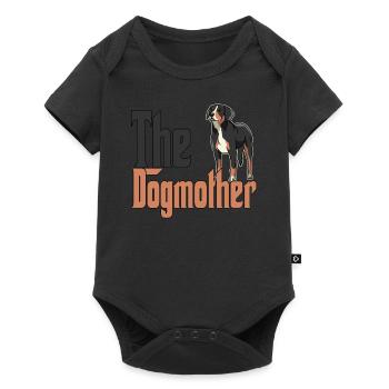 Chien de montagne suisse Maman Chienne Chienne Chiens Maman - Body à manches courtes Premium Bébé - noir - Devant