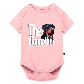 Rottweiler Chien Maman Chienne Chiens Maman Rottie - Body à manches courtes Premium Bébé - rose - Devant