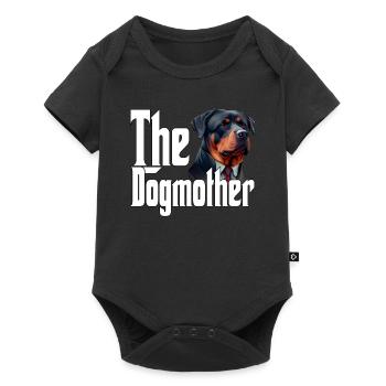 Rottweiler Chien Maman Chienne Chiens Maman Rottie - Body à manches courtes Premium Bébé - noir - Devant