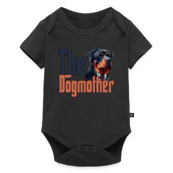 Rottweiler Chien Maman Chienne Chiens Maman Rottie - Body à manches courtes Premium Bébé - noir - Devant