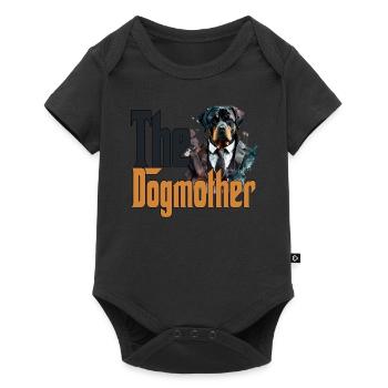 Rottweiler Chien Maman Chienne Chiens Maman Rottie - Body à manches courtes Premium Bébé - noir - Devant