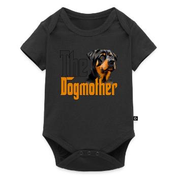 Rottweiler Chien Maman Chienne Chiens Maman Rottie - Body à manches courtes Premium Bébé - noir - Devant