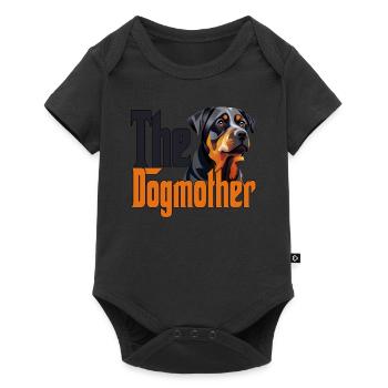 Rottweiler Chien Maman Chienne Chiens Maman Rottie - Body à manches courtes Premium Bébé - noir - Devant