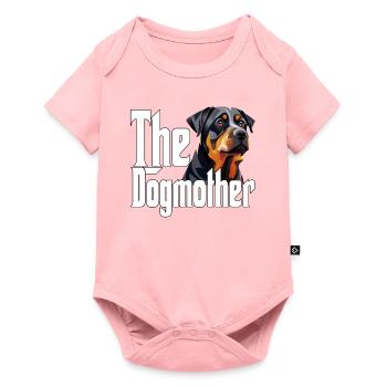 Rottweiler Chien Maman Chienne Chiens Maman Rottie - Body à manches courtes Premium Bébé - rose - Devant