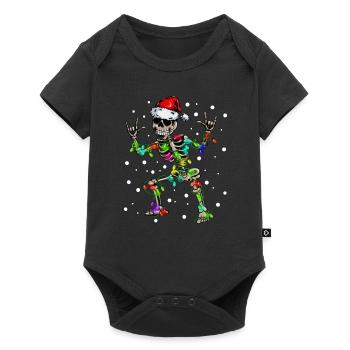 Xmas Christmas Fairy Lights Halloween Costume - Baby Premium short-sleeve bodysuit - black - Front