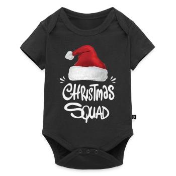 Christmas Squad - Baby Premium short-sleeve bodysuit - black - Front