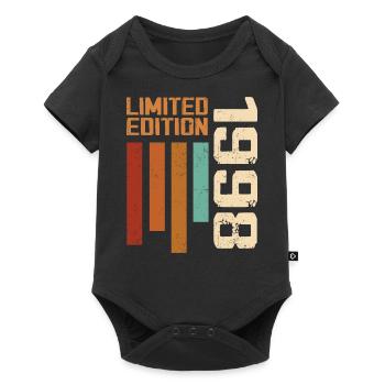 Vintage 1998 Birthday Gift 1998 Retro 1998 - Baby Premium short-sleeve bodysuit - black - Front