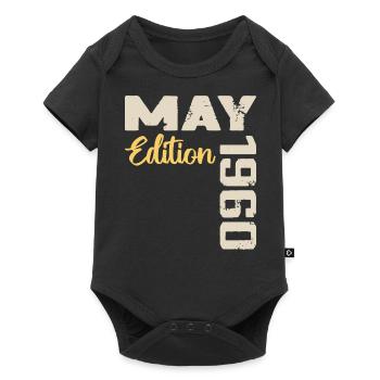 May 1960 Birthday May 1960 Gift May 1960 May - Baby Premium short-sleeve bodysuit - black - Front