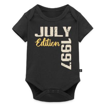 July 1997 Birthday Shirt July 1997 - Baby Premium short-sleeve bodysuit - black - Front