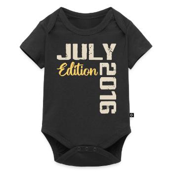 July 2016 Birthday Shirt July 2016 - Baby Premium short-sleeve bodysuit - black - Front