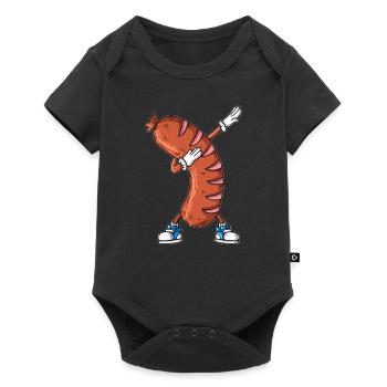 Grilling Charcoal Grill Sausage Roaster Makes Dabbibg - Baby Premium short-sleeve bodysuit - black - Front