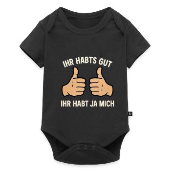 Drôle de dire, vous vous débrouillez bien, collègues de travail - Body à manches courtes Premium Bébé - noir - Devant