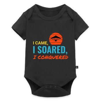 Hang Gliding Air Sports Adventure Soaring Pilot - Baby Premium short-sleeve bodysuit - black - Front