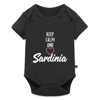 Dear Sardinia - Baby Premium short-sleeve bodysuit - black - Front