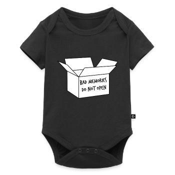 Bad Memories Box Idée cadeau - Body à manches courtes Premium Bébé - noir - Devant