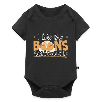 Idée cadeau Cannamon Rolls Candy Baker - Body à manches courtes Premium Bébé - noir - Devant