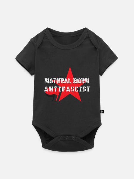 ACTIVISTE ANTIFA BABY YOUTH - Body à manches courtes Premium Bébé - noir