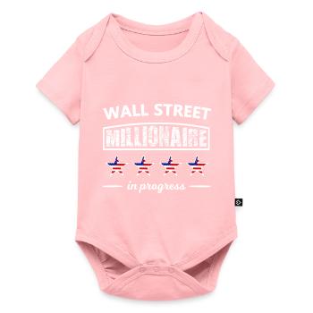 The Millionaires of Wall Street - Baby Premium short-sleeve bodysuit - rose - Front