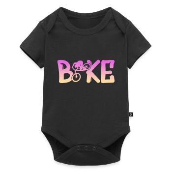 Biken - Baby Premium Kurzarmbody - Schwarz - Vorne