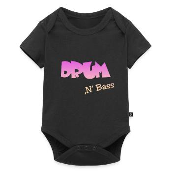 Drum n Bass, Techno, Minimal - Baby Premium Kurzarmbody - Schwarz - Vorne