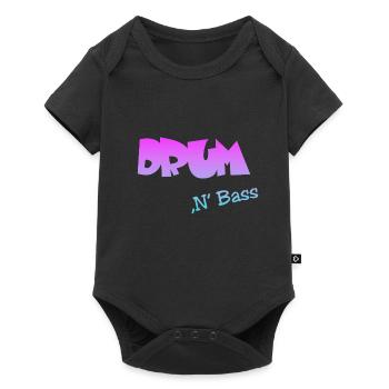 Drum n Bass, Techno, Minimal - Baby Premium Kurzarmbody - Schwarz - Vorne