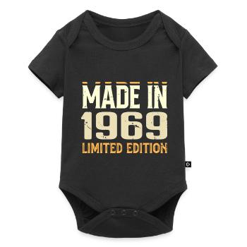 Cadeau Anniversaire 1969 Génial Depuis 1969 Retro - Body à manches courtes Premium Bébé - noir - Devant