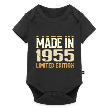 Awesome 1955 Anniversary Gift Since 1955 Retro - Baby Premium short-sleeve bodysuit - black - Front