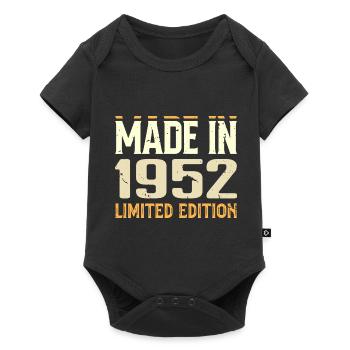 1952 Birthday Gift Awesome Since 1952 Retro - Baby Premium short-sleeve bodysuit - black - Front