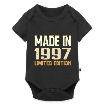 Cadeau Anniversaire 1997 Génial Depuis 1997 Retro - Body à manches courtes Premium Bébé - noir - Devant