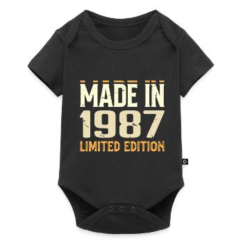 Awesome 1987 Birthday Gift Since 1987 Retro - Baby Premium short-sleeve bodysuit - black - Front