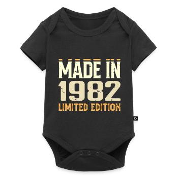 Awesome 1982 Birthday Gift Since 1982 Retro - Baby Premium short-sleeve bodysuit - black - Front